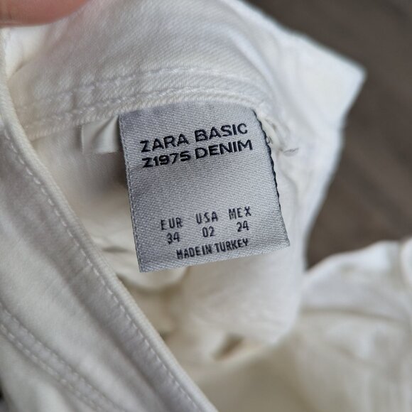 Zara White Jeans - Picture 3 of 3